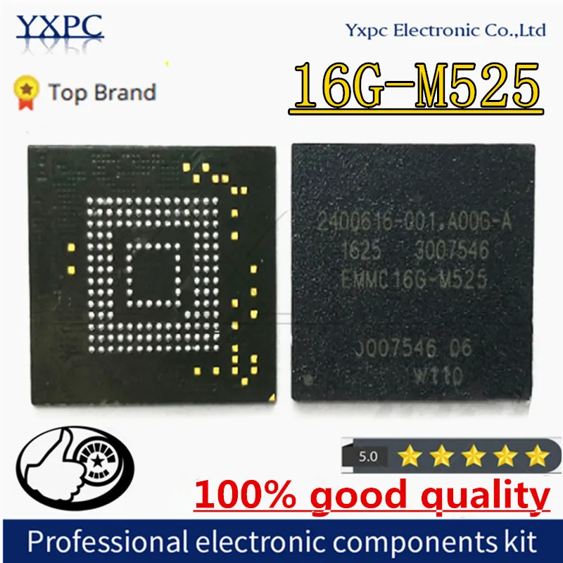 Chipset Emmc 16G-M525 16Gb Bga153 Emmc Flash Memory Ic Con Palline