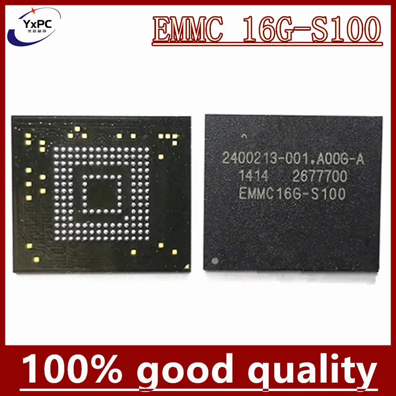 Chipset Emmc 16G-S100 16Gb Bga153 Emmc Flash Memory Ic Con Palline