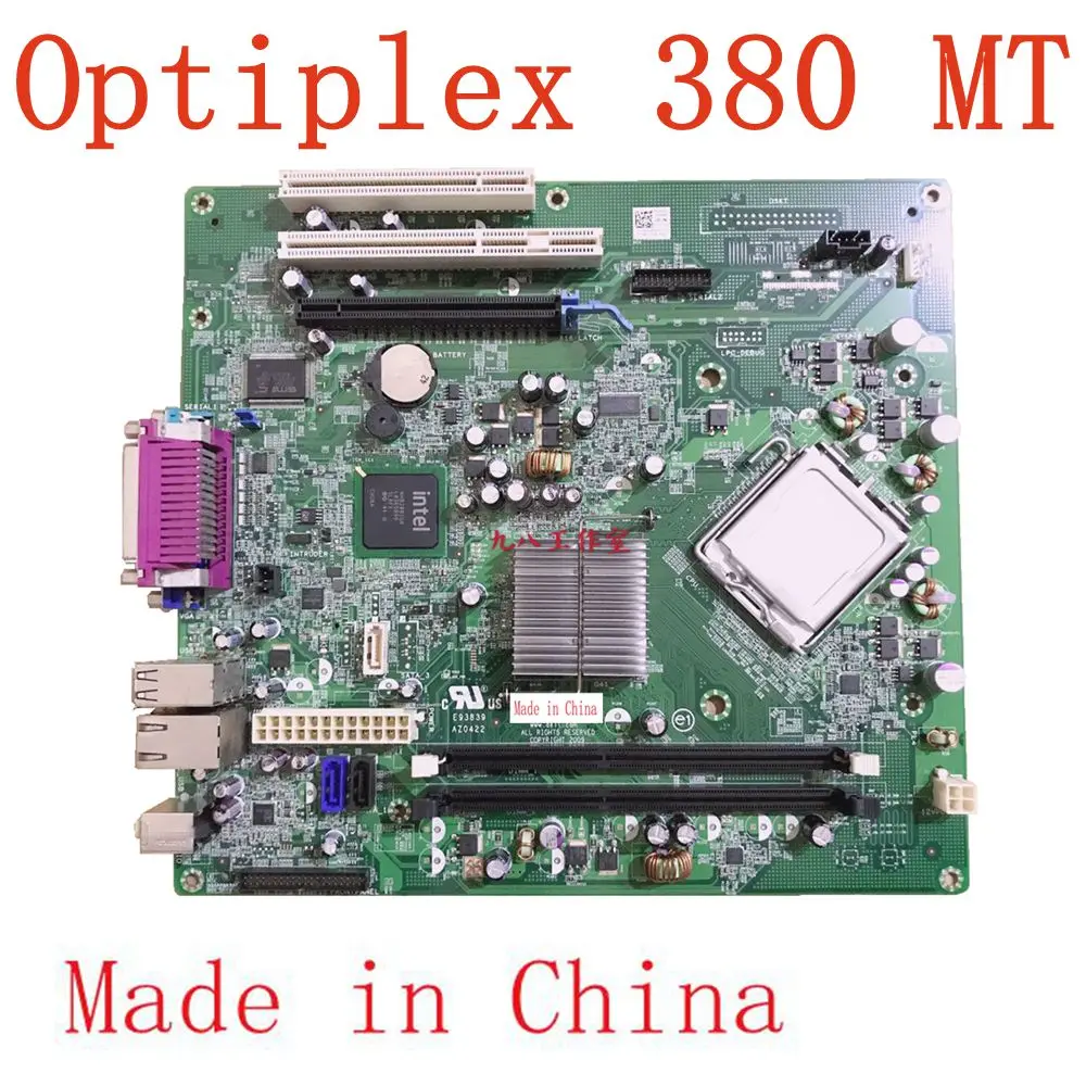 Adatto Per La Scheda Madre Desktop Dell Optiplex 380 Mt Cn-0Hn7Xn Scheda Madre Hn7Xn Testata Al 100% Completamente Funzionante