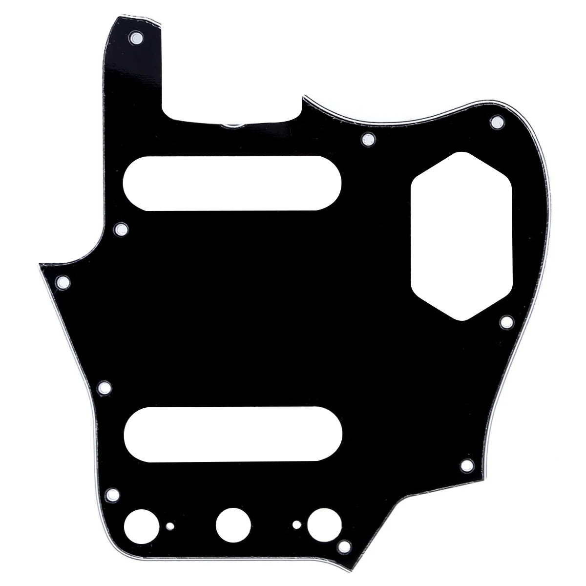 Musiclily Pro 10-Hole 65 60S Battipenna Per Chitarra In Stile Vintage Per Fender American Jaguar