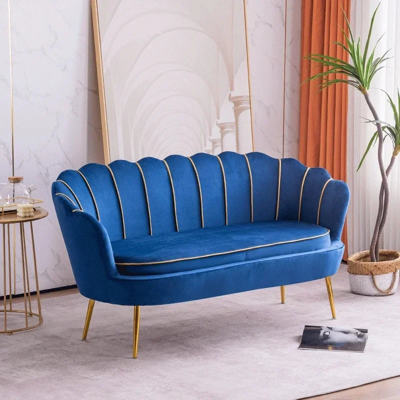 Juego Sofas Mornos Estilo Nacero, Muebles Pequeecos Para Sala Estar, Silla Doble Asiento
