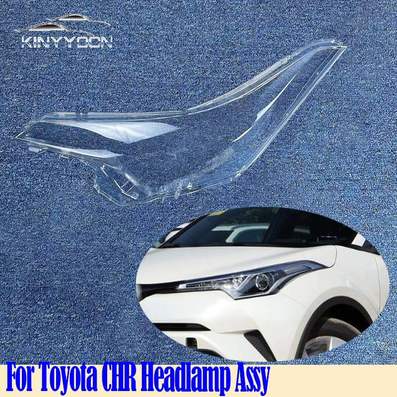 Per Toyota Chr 2018 19 20 Faro Anteriore Faro Faro Anteriore Copertura Della Luce Lente Vetro Ad Alta Trasmissione
