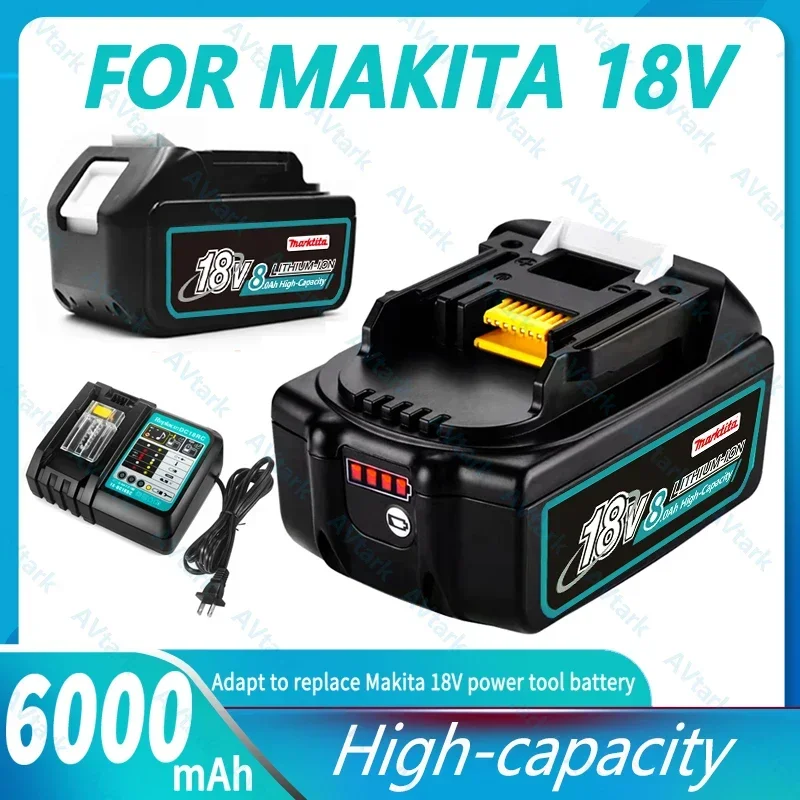 Bl1860 Per Batteria Makita 18V Batteria Ricaricabile 18650 Cella Agli Ioni Di Litio Adatta Per Utensile Elettrico Makita Bl1860 Bl1830 Lxt400