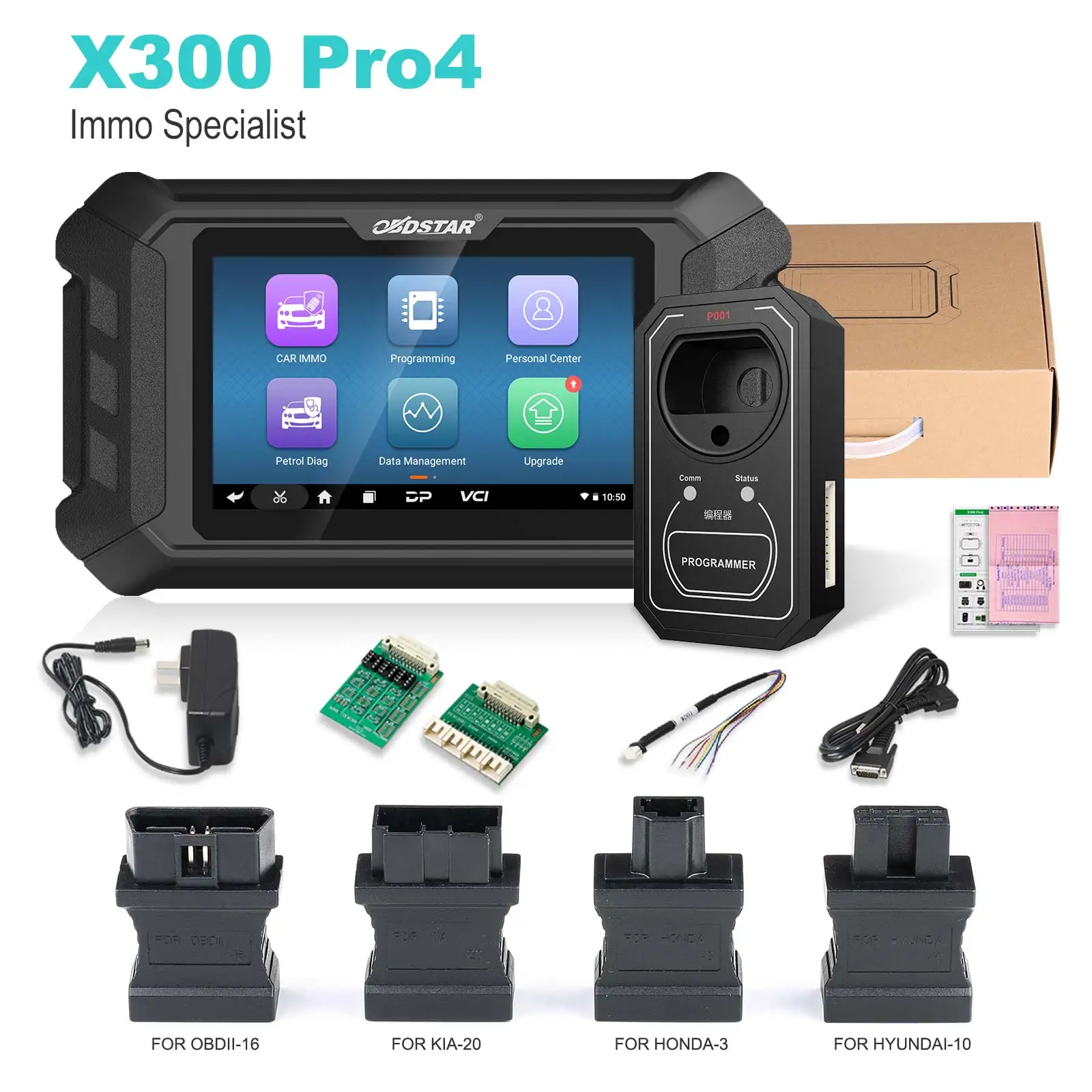 Obdstar X300 Pro4 Key Programmer Key Master 5 Versione Completa Stesso Sistema Immo Di Obdstar X300 Dp Plus