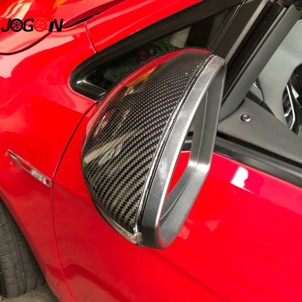 Fibra Di Carbonio Per Vw Golf 7 Mk7 Mk7.5 R Gti Gte Gtd Vii 2013- 2018 Touran 2016-17 Sostituzione Specchietto Retrovisore Lato Auto
