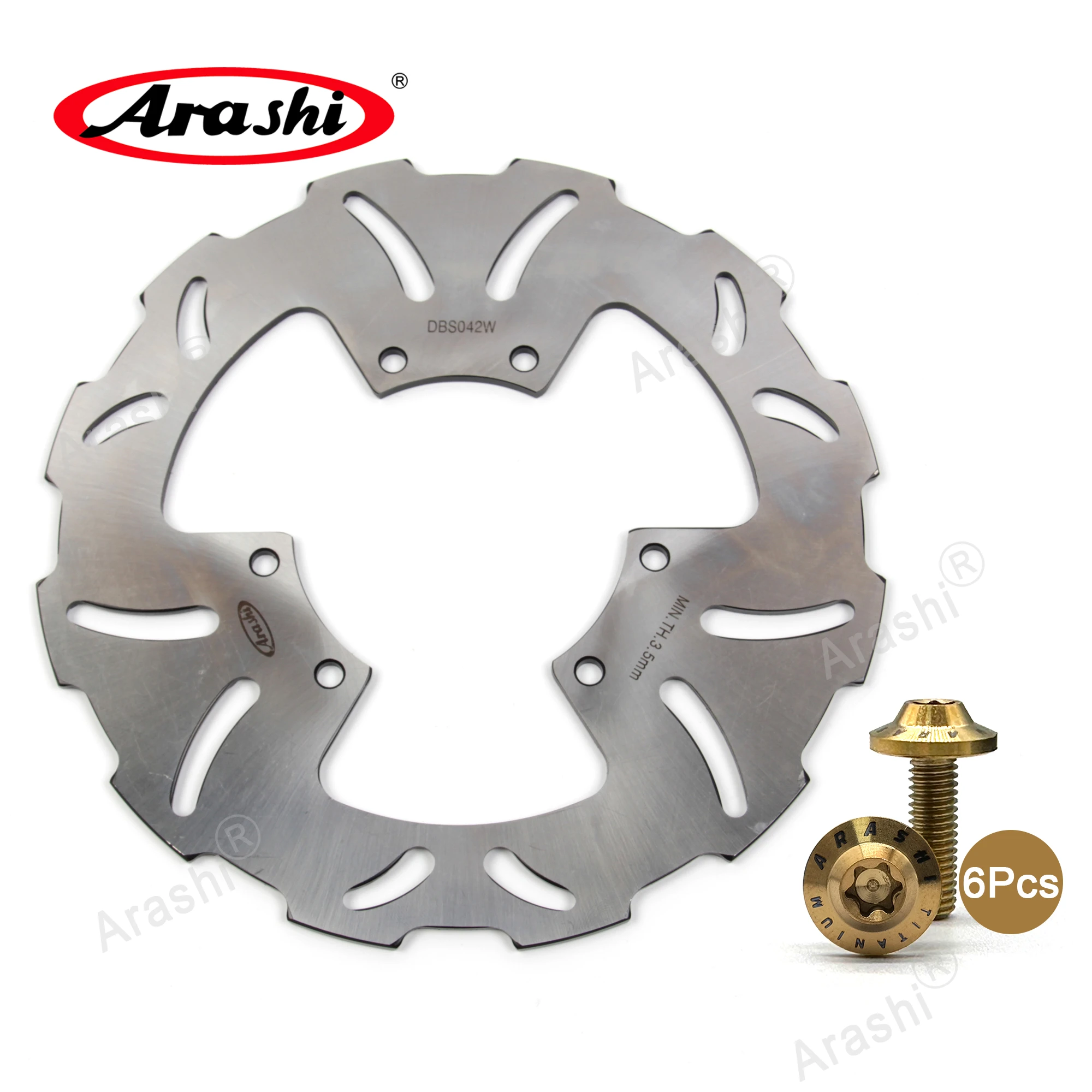 Disco Freno Anteriore Arashi Per Yamaha Tw 125 1999 2000 Dischi Freno Cnc Rotori Tw125 Tw-125 Tw225 Tw-225 2005 2006