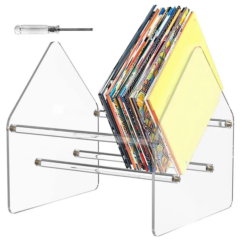 Espositore Per Dischi Da Tavolo In Vinile Espositore Per Dischi In Vinile Acrilico Di Lunga Durata Supporto Per Archiviazione Cds Espositore Per Disch
