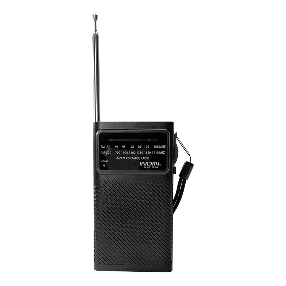 Ricevitore Radio Portatile Fm/Am Dual Band Puntatore Hi-Fi Radio Fm Jack Per Cuffie Da 3.5Mm Radio