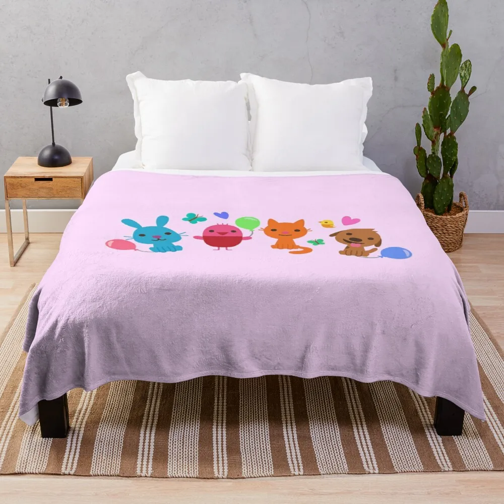 Gioca A Sago Mini Coperta Rosa Coperta Per Bambini
