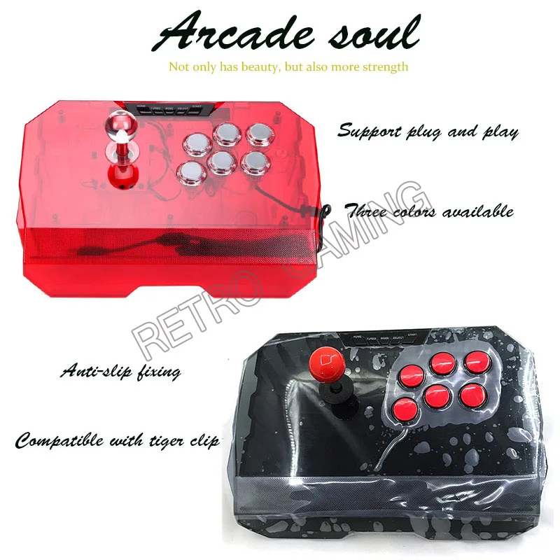 Qanba N1-G Di Arcade Joystick Usb Wired Qanba Bastone + Pulsante Per Ps3/Pc/Pc360/Android