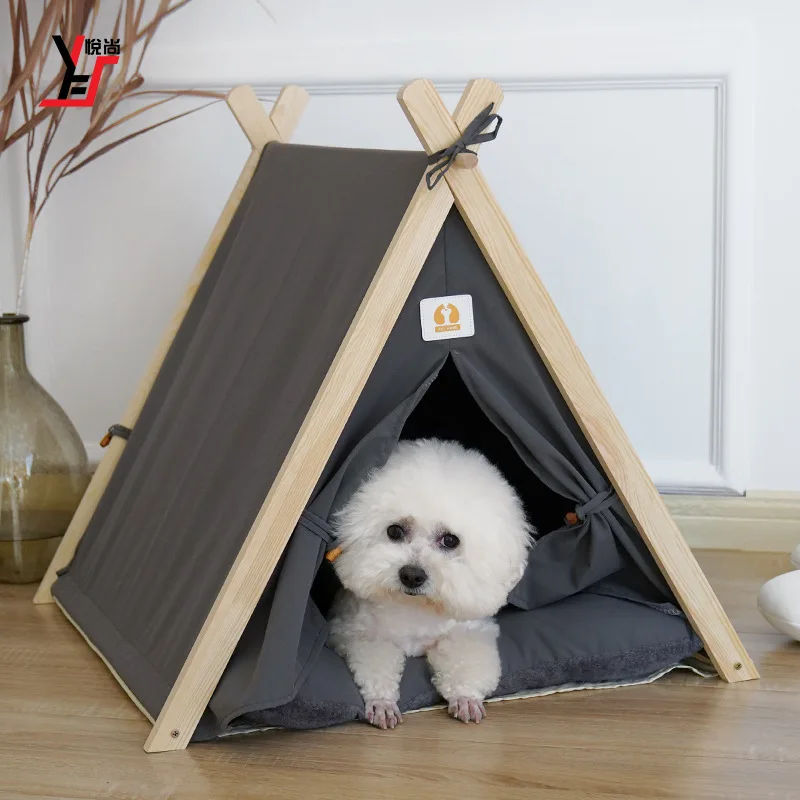 Pet Tent Kennel Four Seasons Universal Cat Delivery Room Chiuso Pine Winter Warm Cat Tende Cat Nest Bed Pet