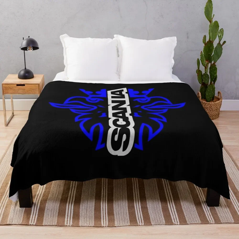 Double Grip V8 King Of The Road Blue Throw Coperta Coperte Divani Di Decorazione Softest Luxury Designer Luxury Throw Coperte
