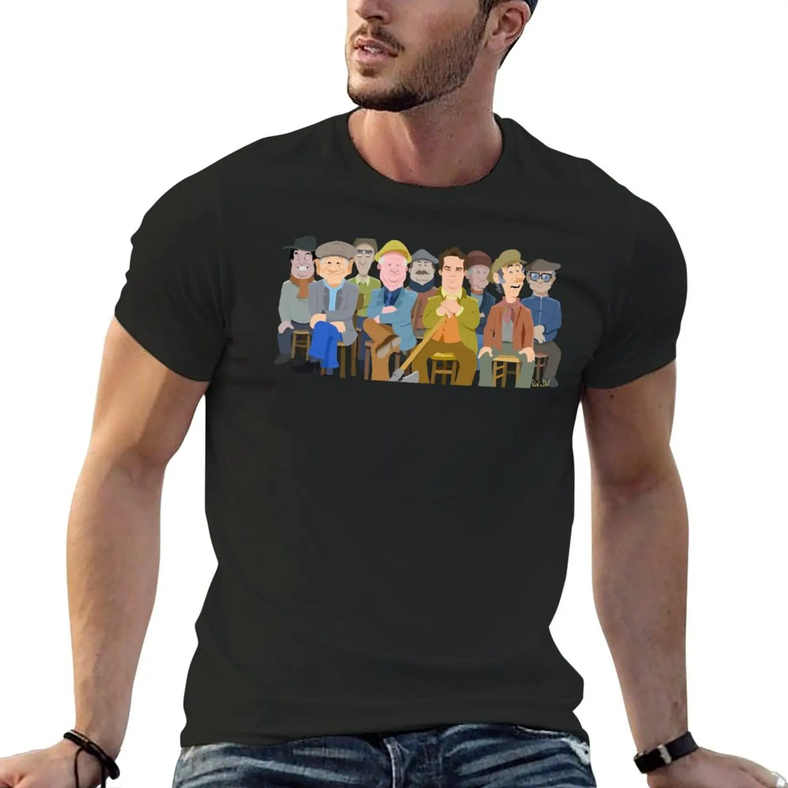 Il Treo È Sembre Il Tremo T-Shirt Vestiti Carini Vestiti Hippie Sublime Magliette Vintage Da Uomo Ad Asciugatura Rapida