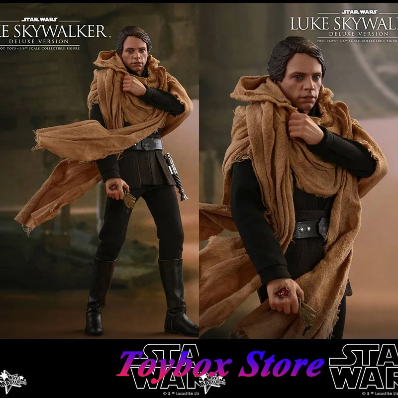 Ht Hottoys 1/6 Mms517 Deluxe Edition Luke Skywaker Action Figure Da Collezione Star Wars Brave Boy Delicato 12 "Set Completo Soldato