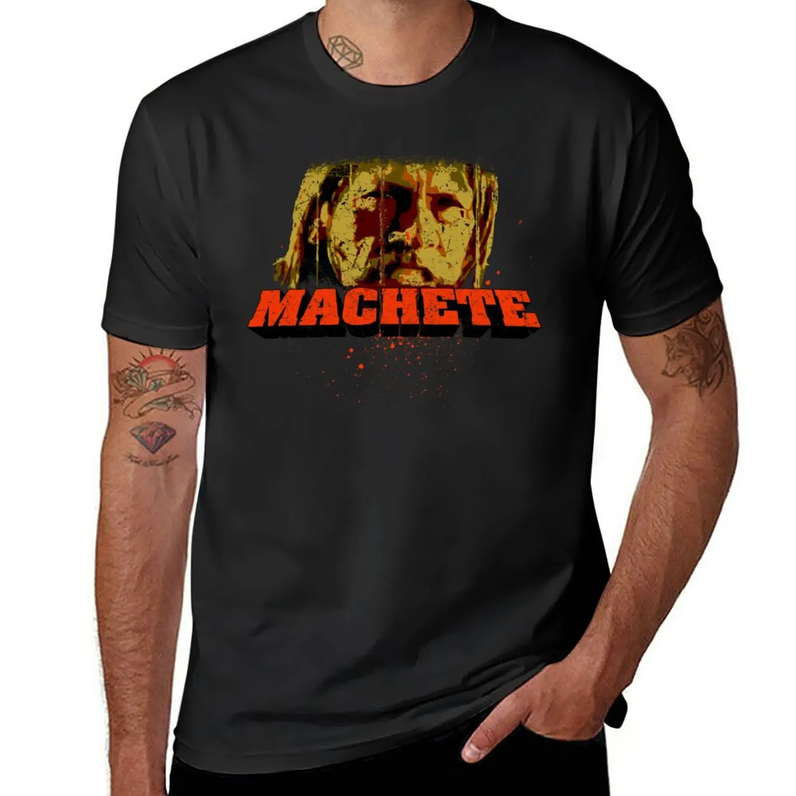 Machete T-Shirt Camicetta Cute Top Oversize Mens Champion T-Shirt
