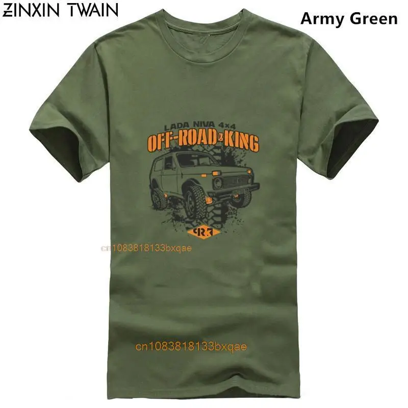 2019 Fashion Lada Niva 4 X4 Sports Taiga Off-Road Lada Off Road King Niva Felpa T-Shirt