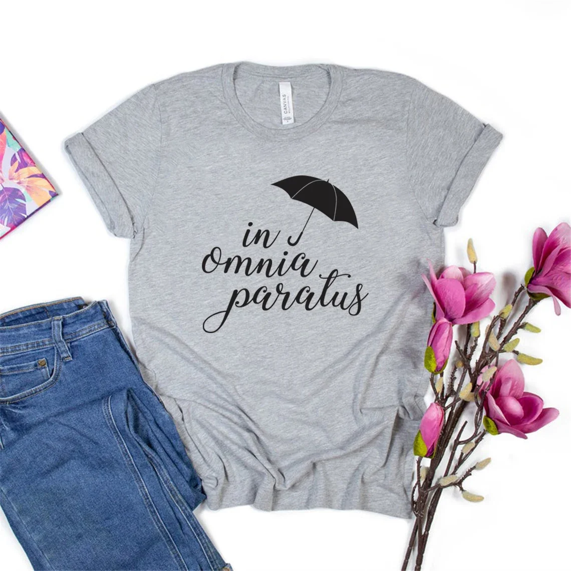 Gilmore Girls Tshirt In Omnia Paratus Shirt Cute Gilmore Girls Ispirato Top Creativo Manica Corta Traspirante Skin-Friendly Tees