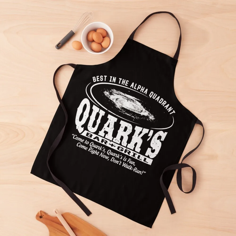 Deep Space 9 Quarks Bar Grembiule Chef Per Uomo Grembiule Da Barbiere Professionale