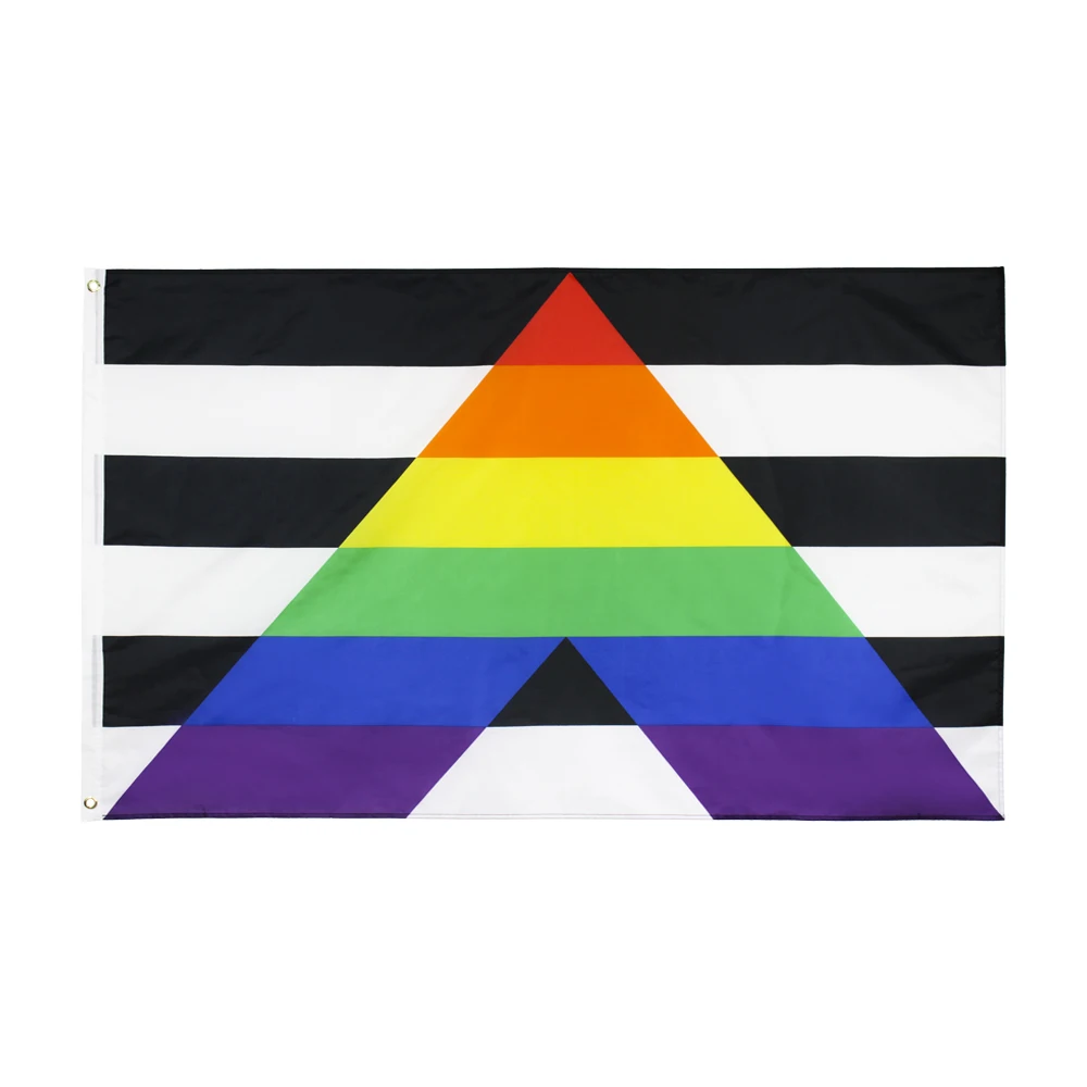 90*150Cm Lgbt Gay Straight Aliens Flag Per La Decorazione