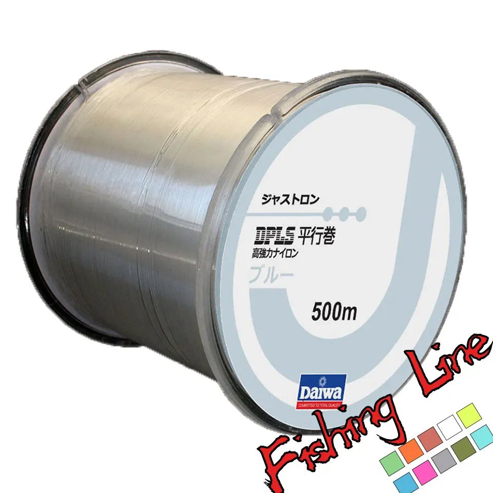 500M Super Strong Fishing Line Japan Monofilamento Nylon Fishing Line 2-35Lb