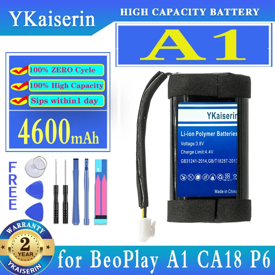 Batteria Ykaiserin 4600Mah Per Bang & Olufsen Beoplay A1 Ca18 P6