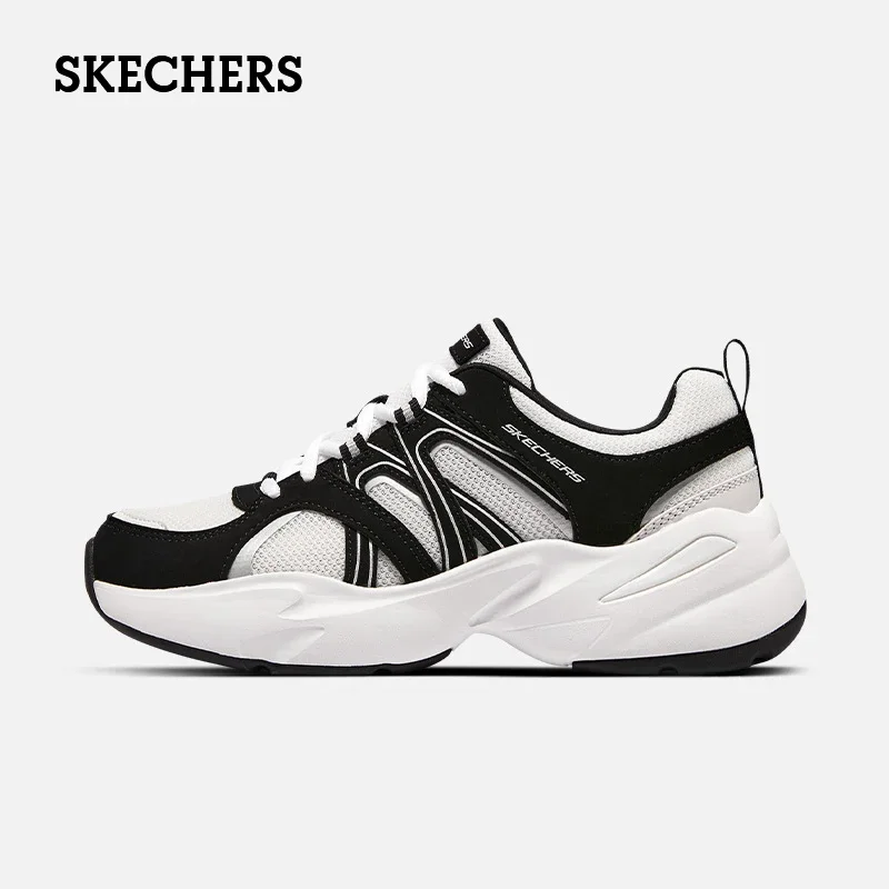 Scarpe Skechers Per Le Donne Scarpe Da Papà Momentus Aumento Dell'Altezza Scarpe Da Ginnastica Comode E Traspiranti Zapatos Mujer 2024 Tendencia