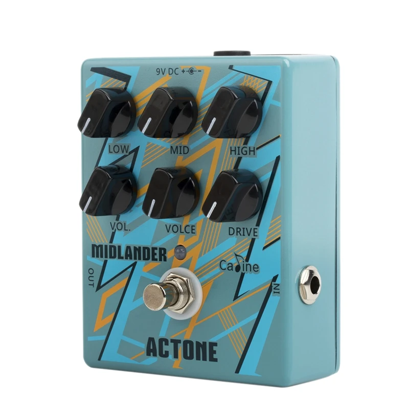 Caline Cp-56 Ac Tone Pedale Per Chitarra Midlander Effetto Chitarra True Bypass