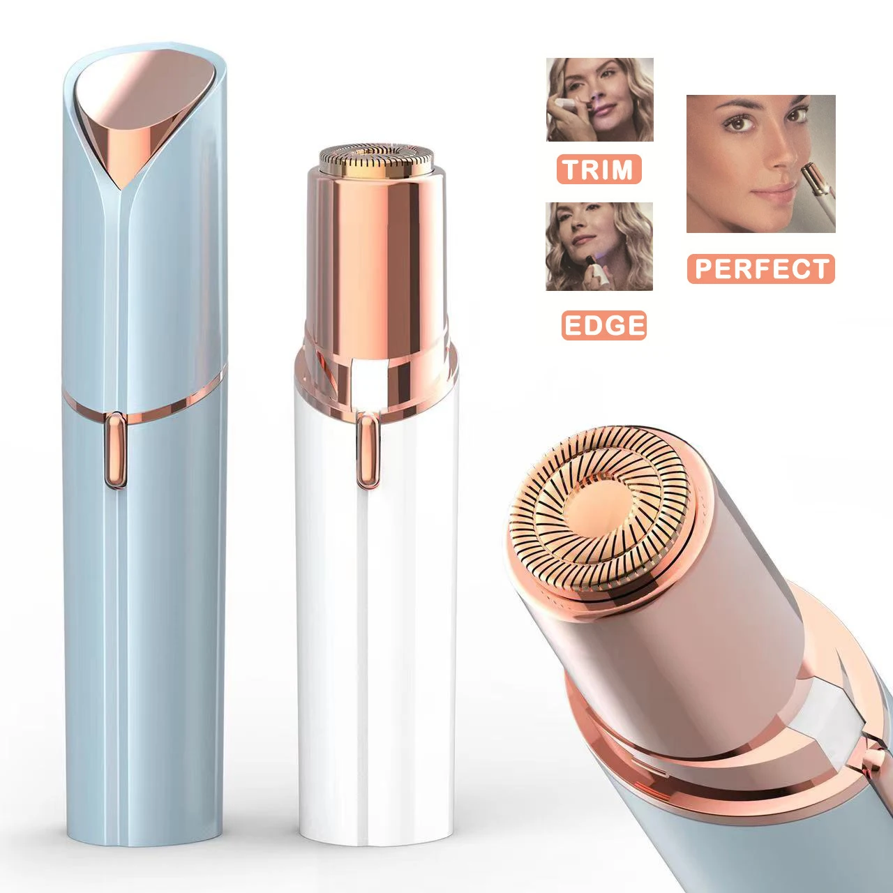 Elettrodomestico Elettrico Depilazione Facciale Epilatore Sopracciglio Trimmer Rasoio Per Aree Sensibili Strumento Epilatore Femminile Nuovo In Cura