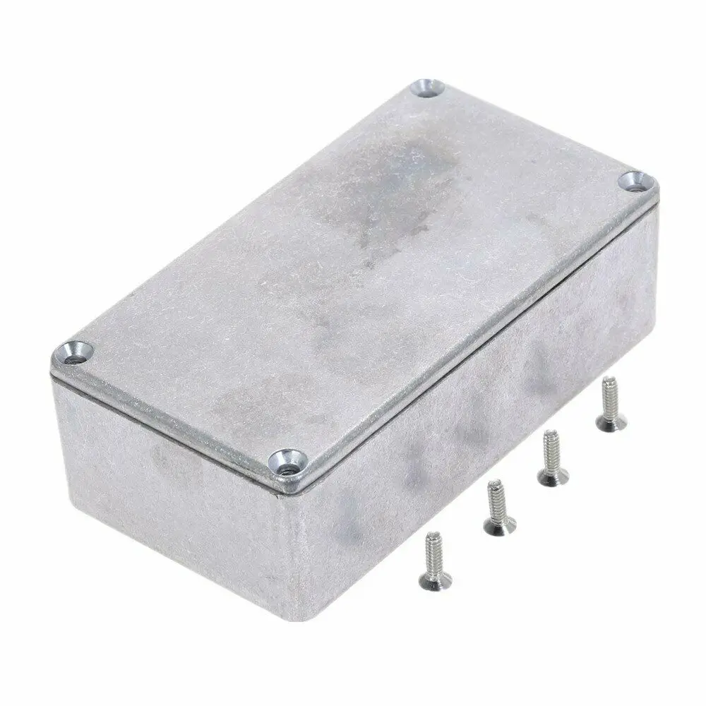 Custodia Per Box Stomp In Alluminio Con Pedale Effetti Stile 125B 122*66*39.5Mm Per Strumento Per Chitarra