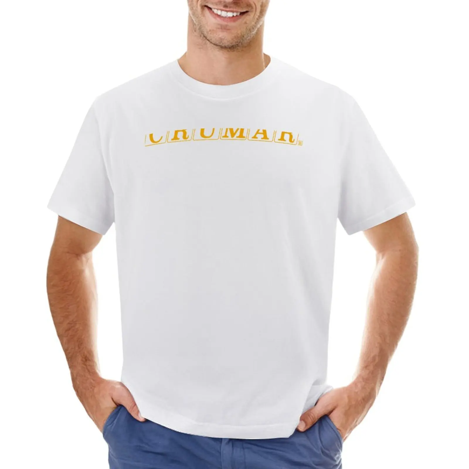 Crumar Synth Logo T-Shirt Ragazzi Animal Print T-Shirt Manica Corta Oversize Abbigliamento Estetico Magliette Grafiche Da Uomo Divertenti