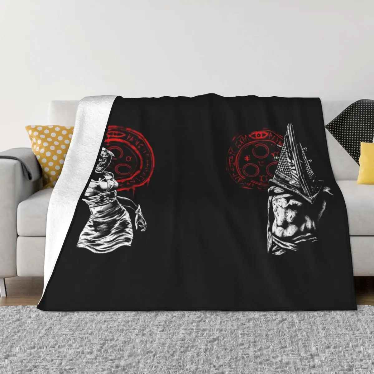 Silent Hill Throw Blanket Sofa Throw Idee Regalo Di San Valentino Coperte Morbide Per Capelli Extra Large