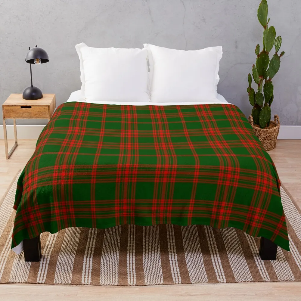 Clan Menzies Tartan Throw Coperta Stuffeds Viaggi Thins Coperte Anime