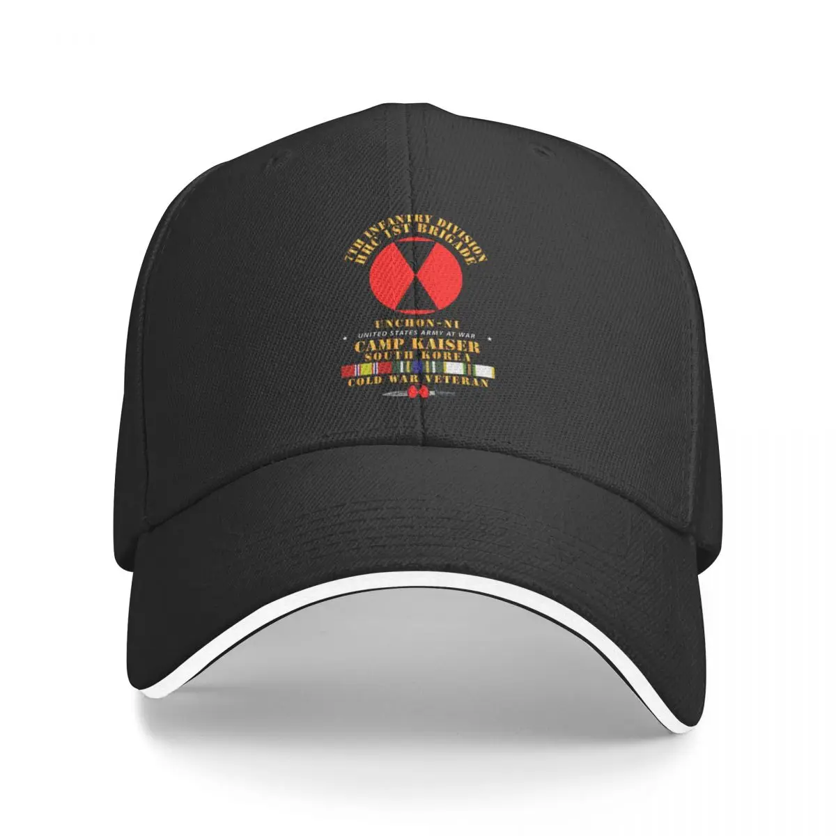 New Army - Hhc 1St Brigade - 7Th Id - Camp Kaiser Corea-Unchon-Ni Berretto Da Baseball Bobble Hat Fashion Beach Caps Per Donna Uomo