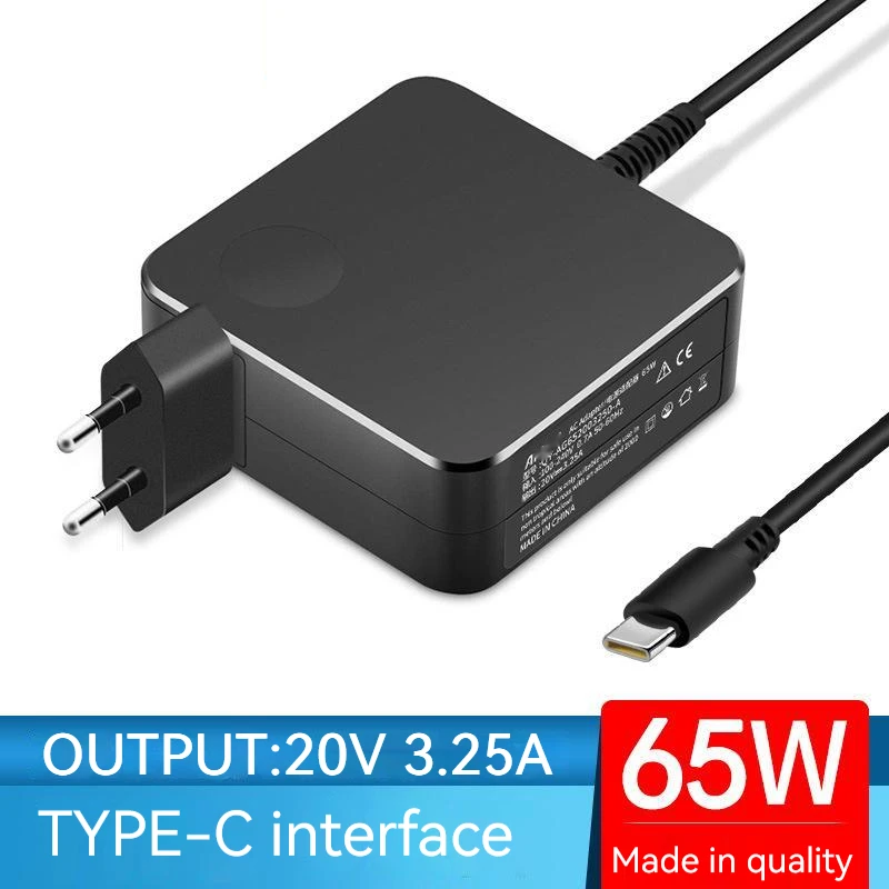 Caricabatterie Adattatore Ca Per Laptop 20V 3.25A Type-C Per Hp 860066-003 828622-003 828622-003 814838-002 815049-003 863469-001 860065-002