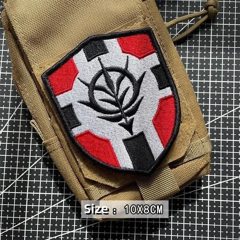 Gene Unicorn Morale Badge Mobile Suit Gundam Adesivo Ricamato Bracciale Decorativo Fai Da Te Hook & Loop Tactical Backpack Patch