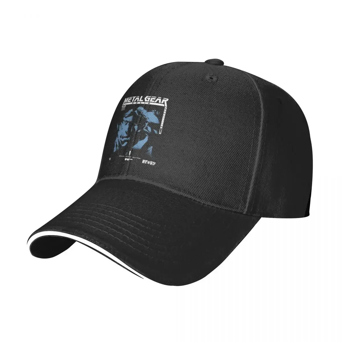 Mgs1 - Snake Cap Berretto Da Baseball Cappello Da Pesca Cappelli Tattici Militari Cappelli Per Uomo Donna