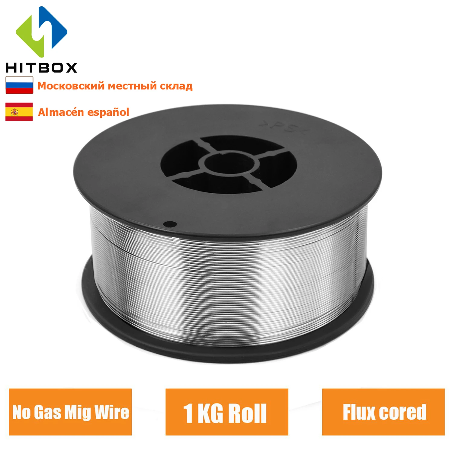 Hitbox Mig Wire Flux Per Saldatura Saldatura 0.8Mm 1Kg No Gas Weld Wires Iron Steel Mag Consumabile E71T-Gs Accessori