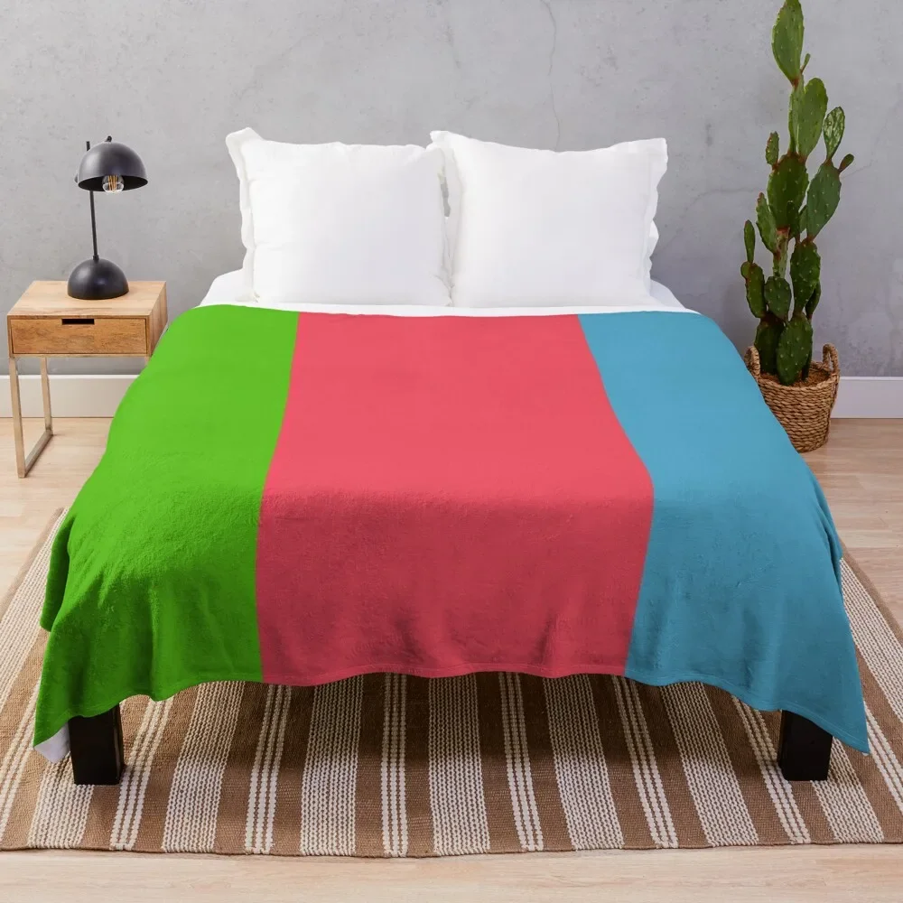 Powerpuff Girls Bed Throw Coperta Plaid Luxury Brand Kid'S Soft Plush Plaid Coperte