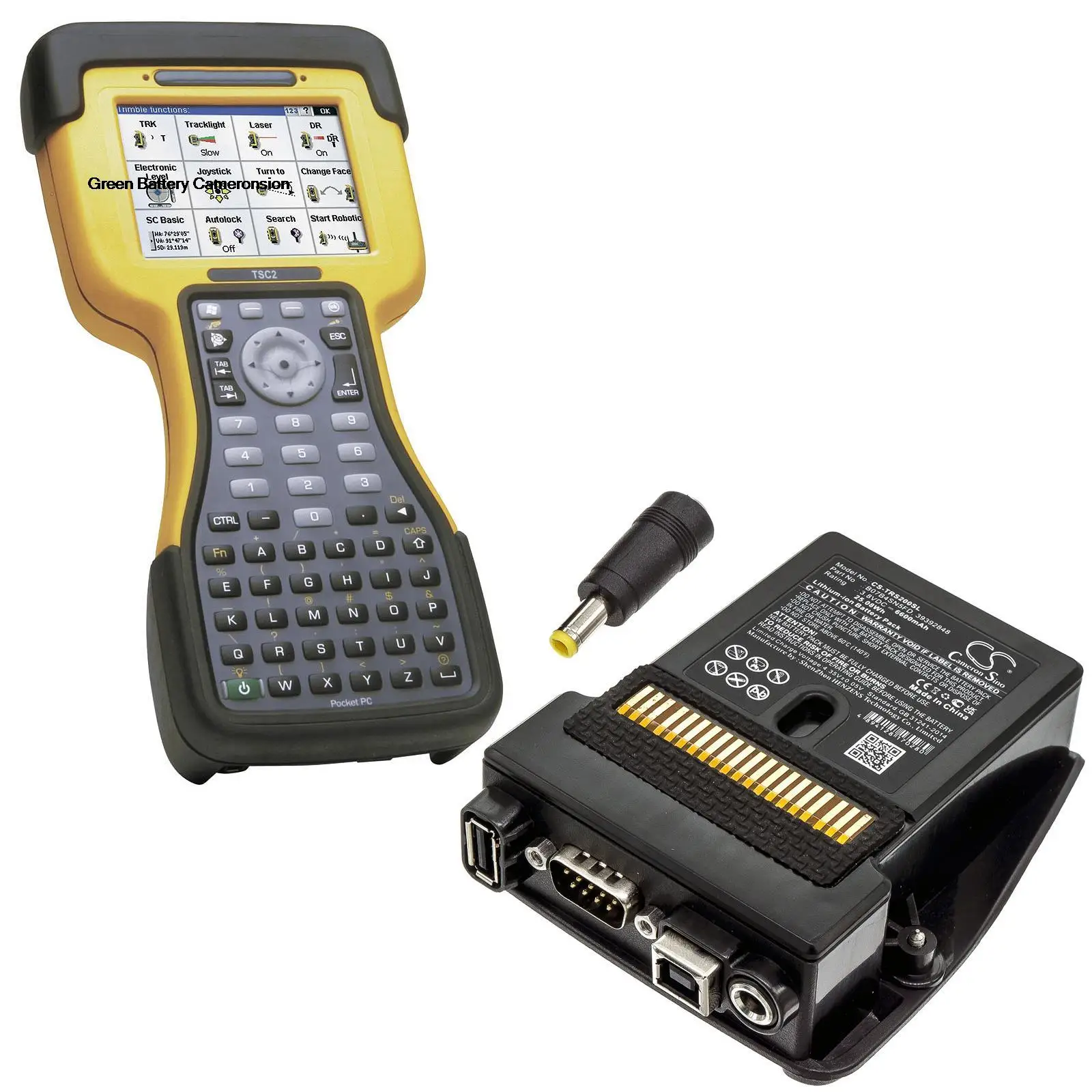 Greenbattery Cameronsino 6600Mah 25.08Wh 3.8V Equipment,Survey,Test Battery Per Trimble Tsc2,Tds Ranger 300,500 Data,B07B4Sn5Fd