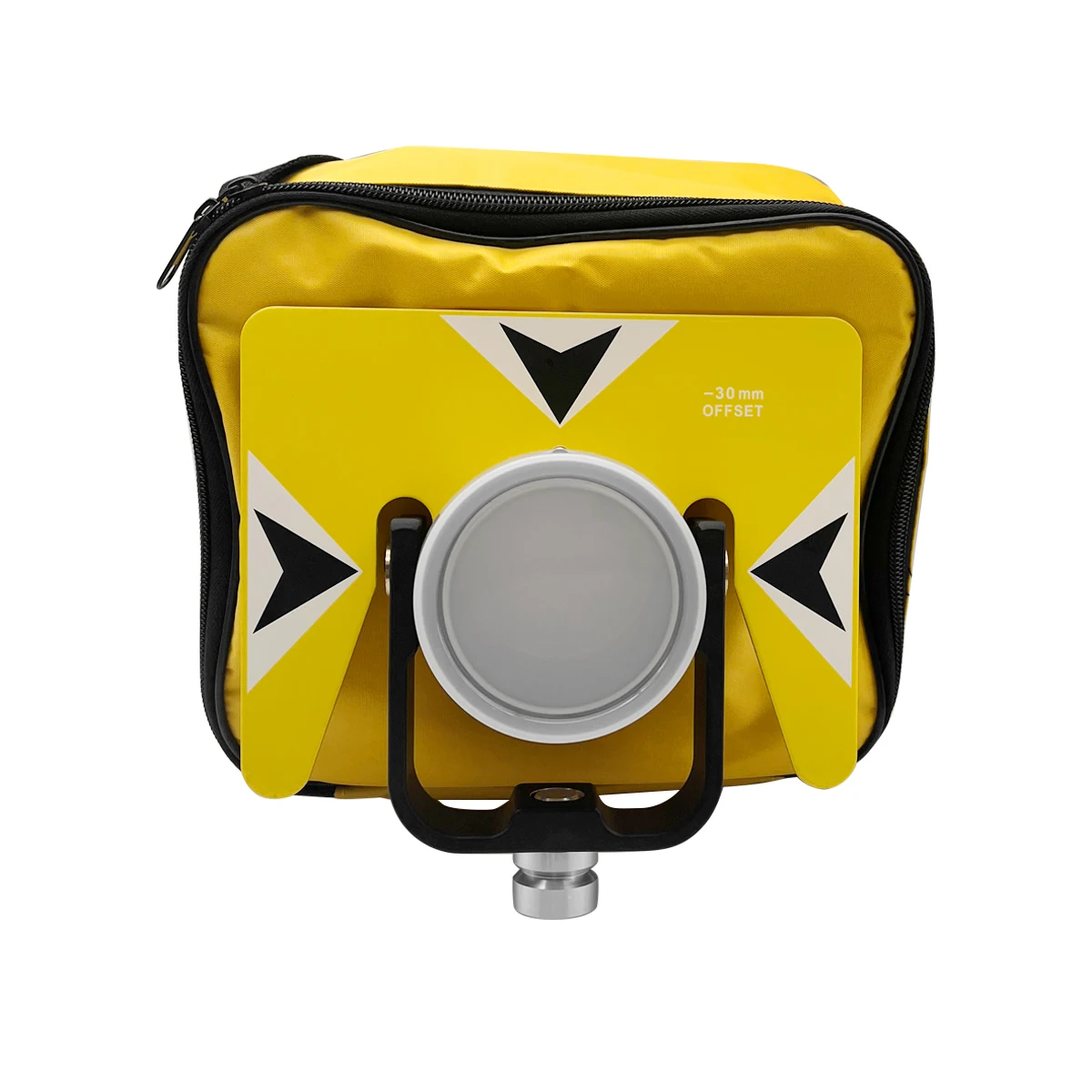 Nuovissimo Prisma Singolo Giallo Per Nikon Trimble Total Station Surveying Ak18 Prisma Set Con Borsa