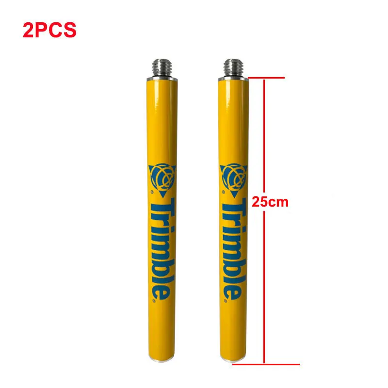 2 Pz 25M 1 Piede Topografico Asta Di Estensione Prisma Antenna Estendere Sezione Per Trimble R12I R12 R10 Muslimr2 Gps 5/8X11 Thread