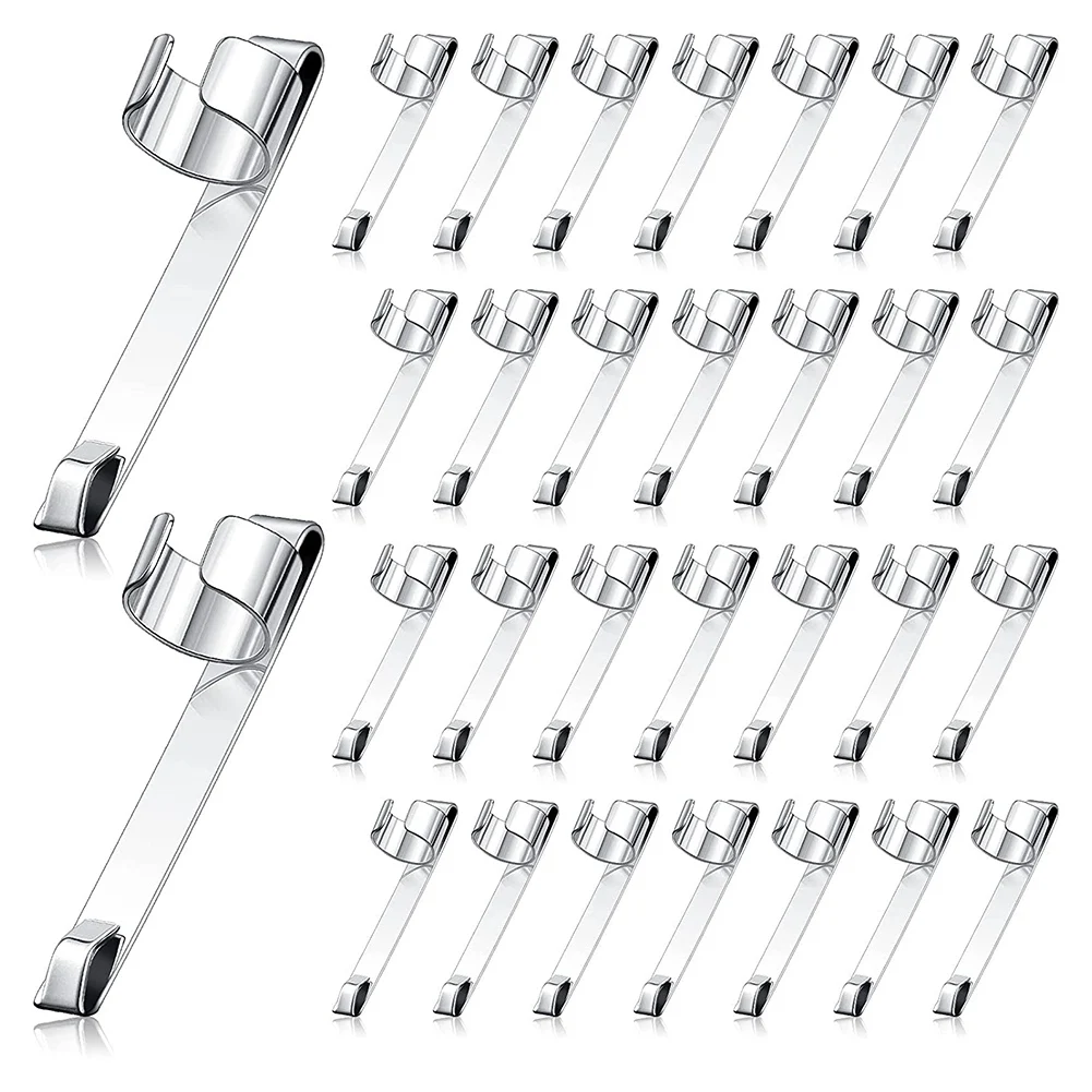 Clip Per Matite In Metallo Slide On Pencil Pocket Clips Snap In, Clip Per Portamatite Clip Per Matite Portatili Appese In Metallo, 60 Pezzi