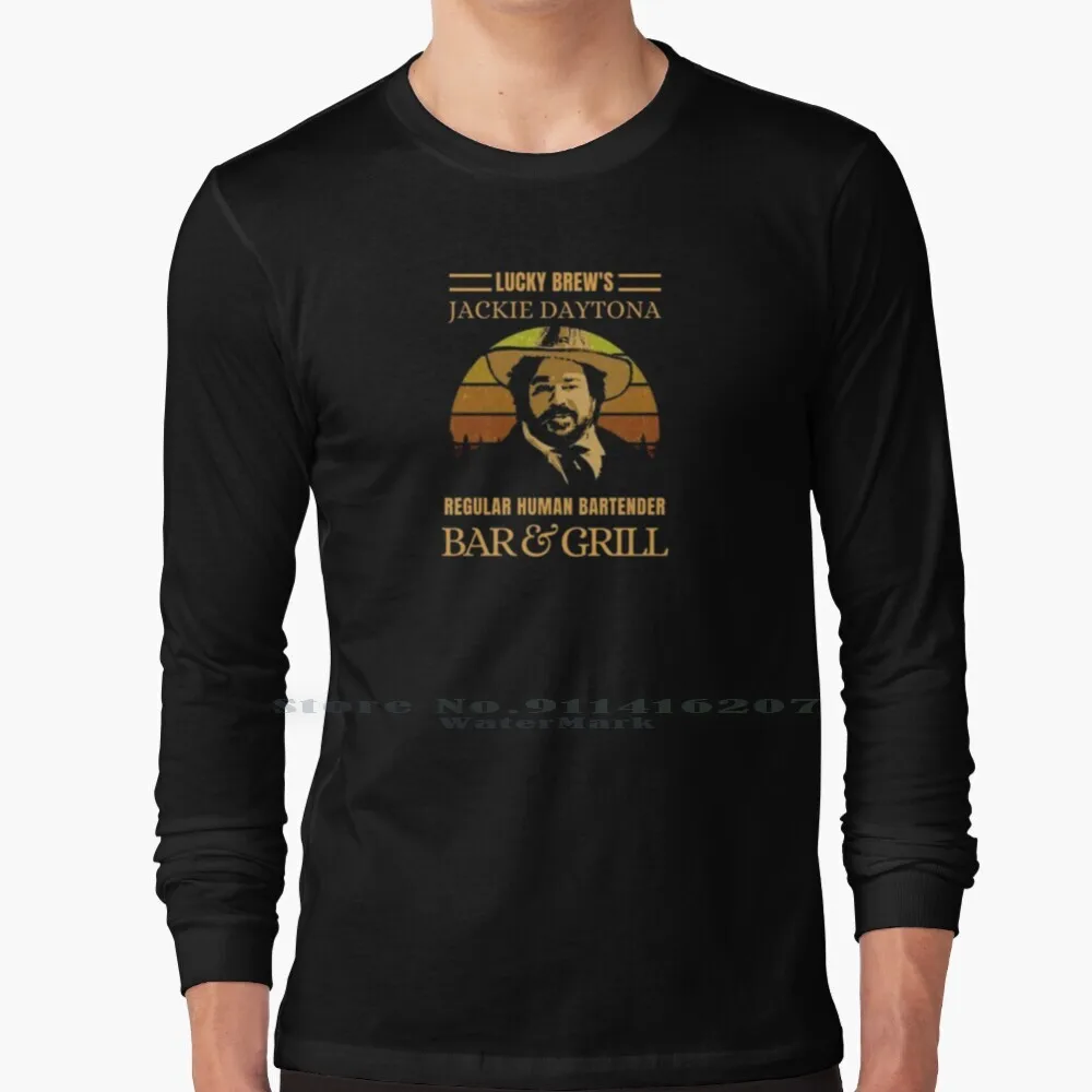 Lucky Brews T-Shirt Jackie Daytona 100% Puro Cotone Lucky Brews Jackie Daytona Lucky Brews Jackie Daytona Daytona Musicista