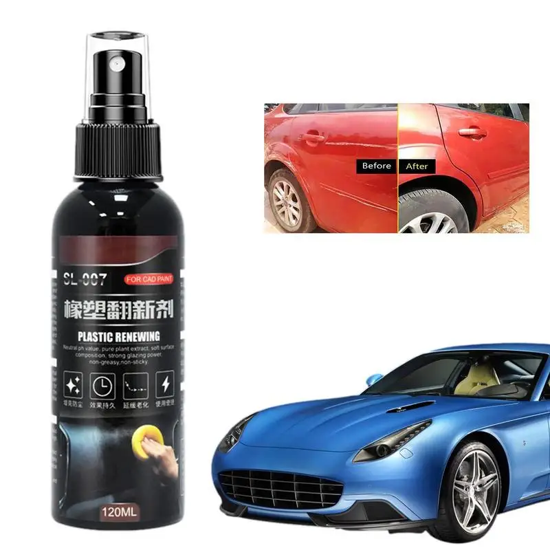 Auto Detailer Spray Interni 120Ml Shine Restoration Agente Di Rivestimento Accessori Interni Per Auto Smacchiatore Di Sporco Pulizia Automatica