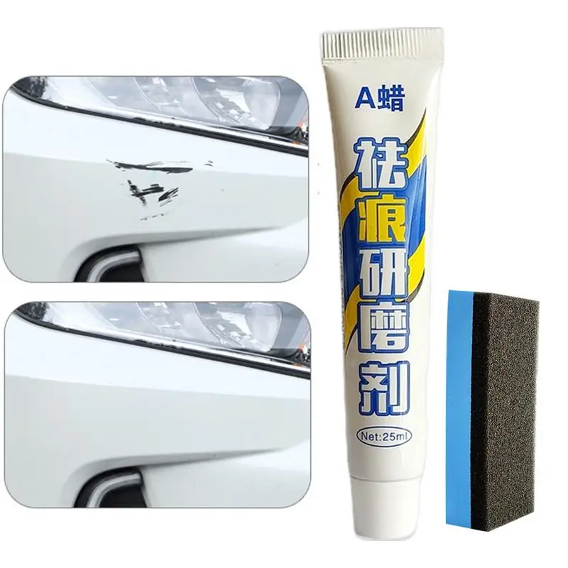 New Car Scratch Wax 0.84Oz Scratch Remover Per Veicoli Con Spugna Per La Pulizia Auto Paint Restorer Car Polish Scratch Remover