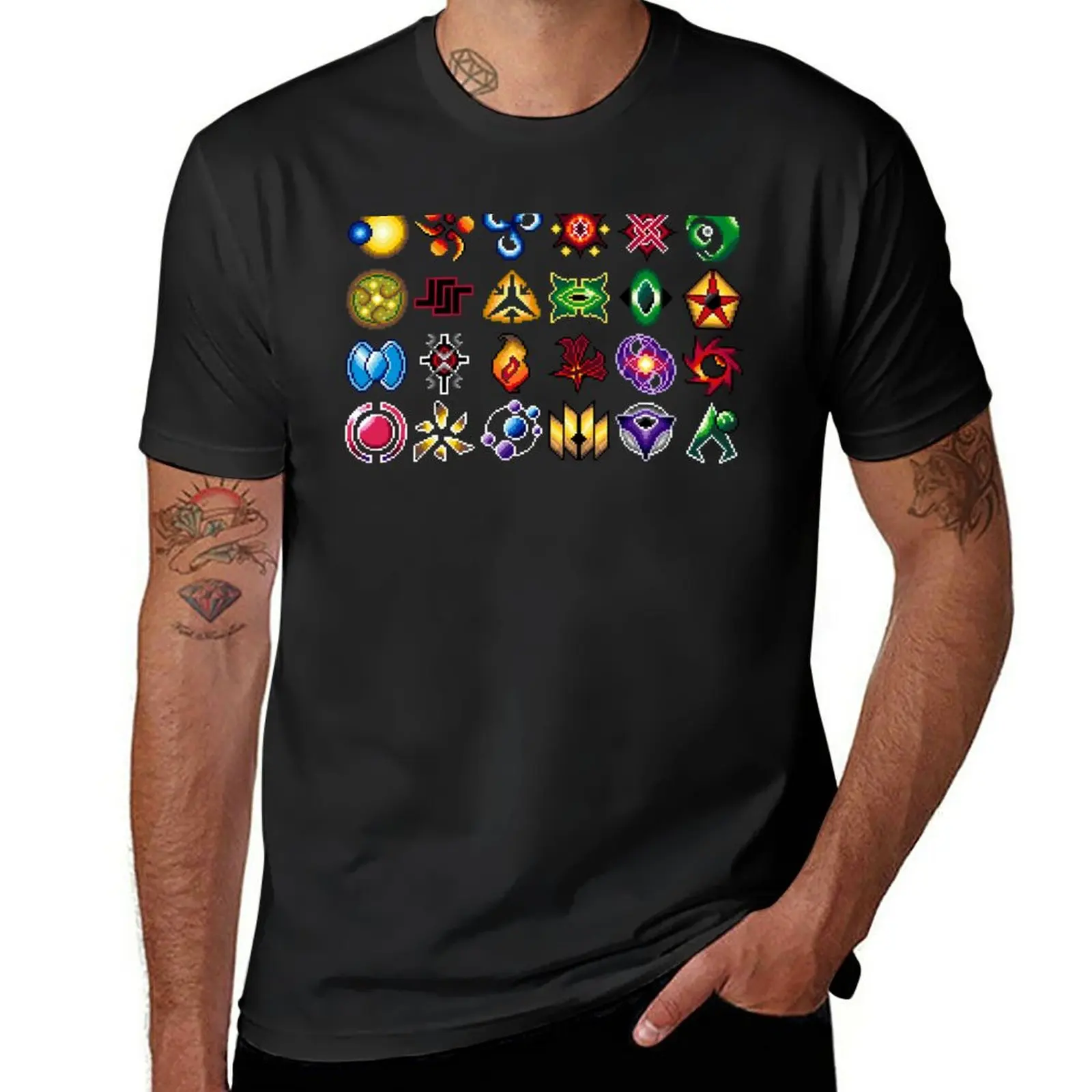 All Twilight Imperium Partions Pixel Art T-Shirt New Edition Graphics Mens T-Shirt Pack