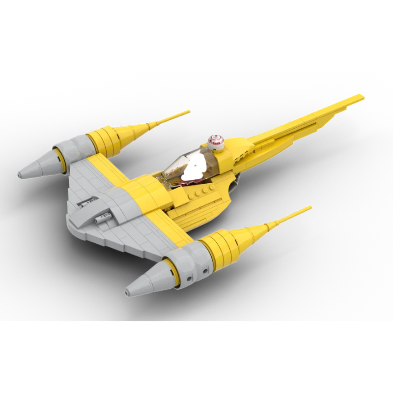 Moc Space Series Building Block Model Theed N-1 Naboo Starfighter High Tech Armi Parts Set Originalità Dly Kids Gift
