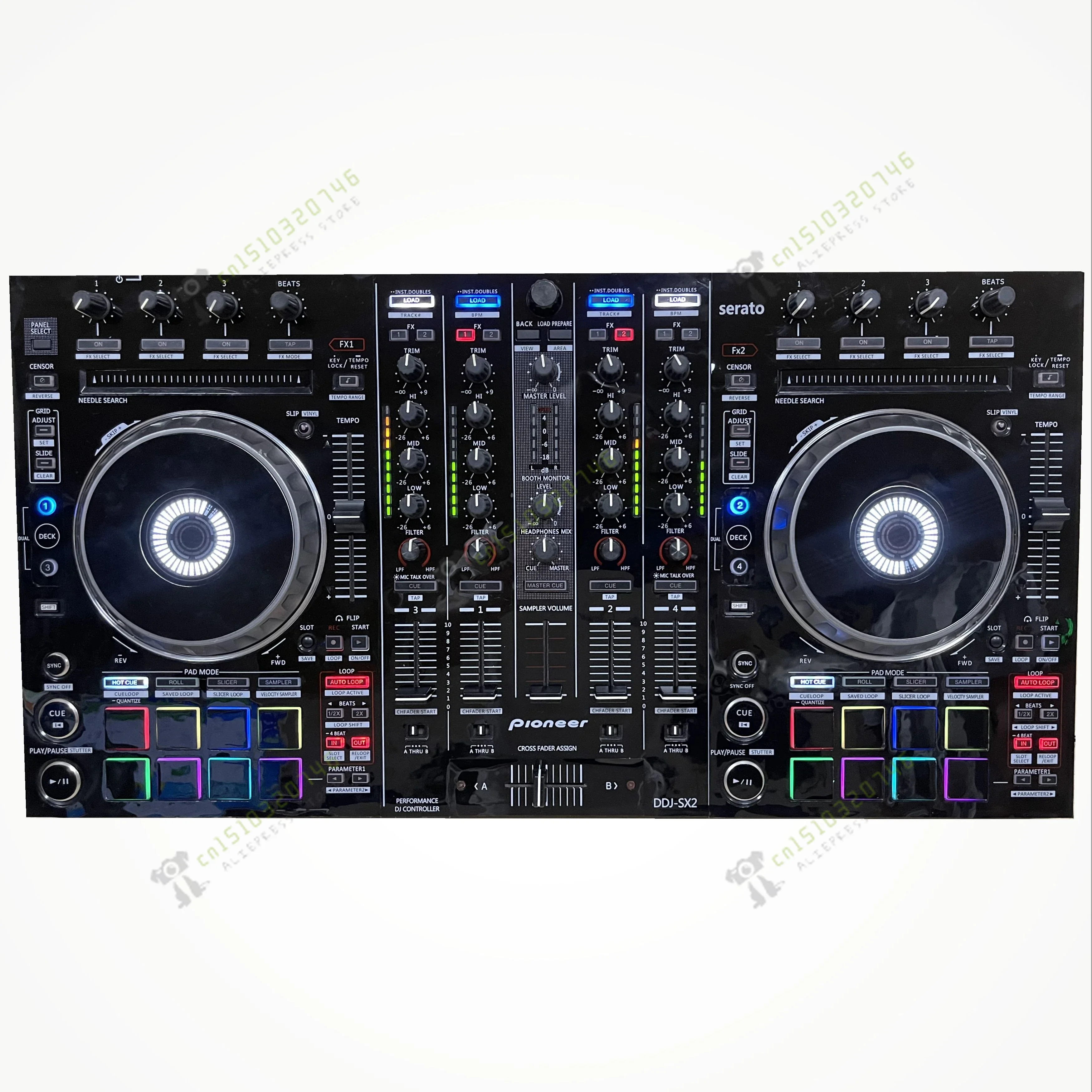 Ddj Sx2 Film Skin Controller Pc Materiale Importato Pellicola Protettiva Sticker Skin Black All Around