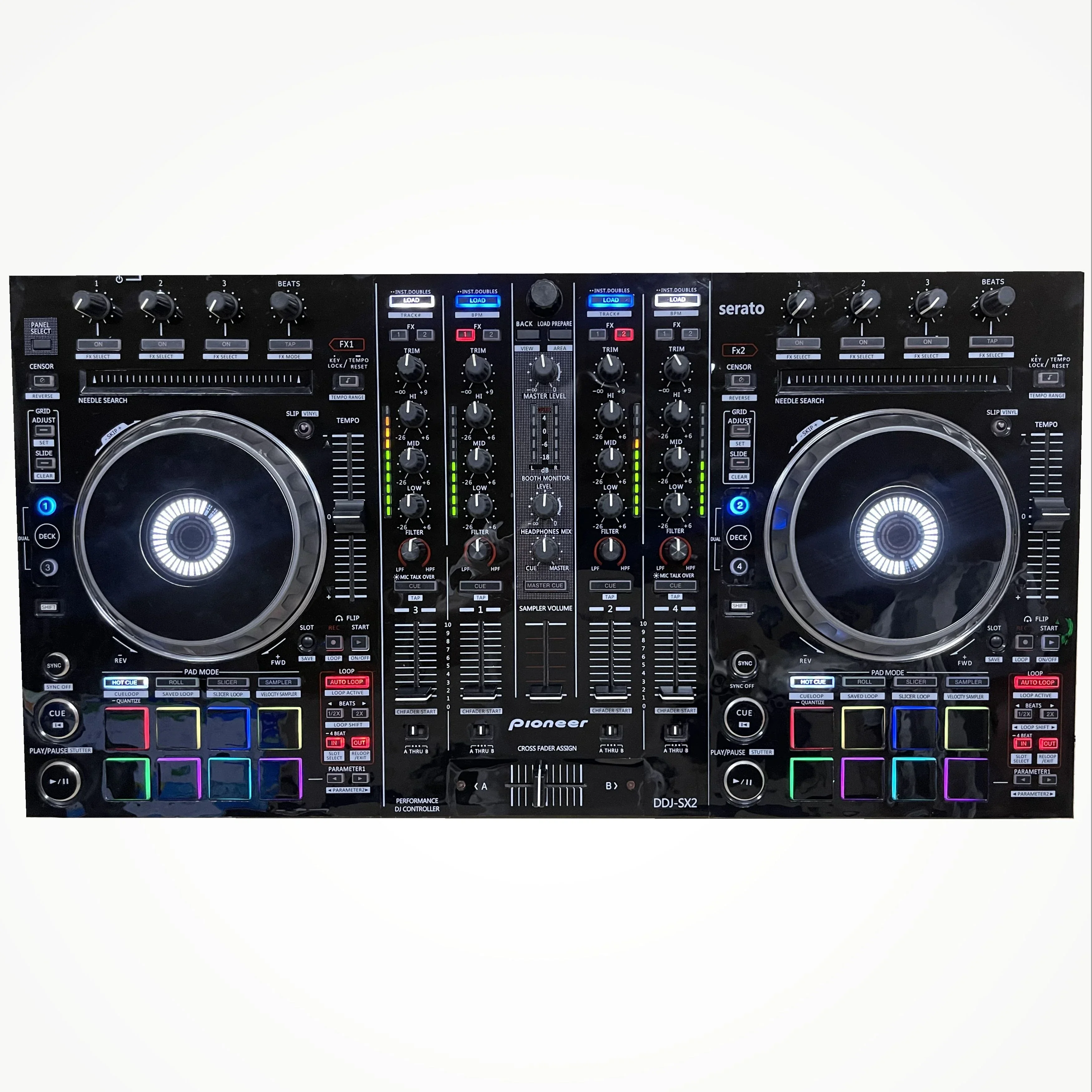 Ddj Sx2 Film Skin Controller Pc Materiale Importato Pellicola Protettiva Sticker Skin Black All Around