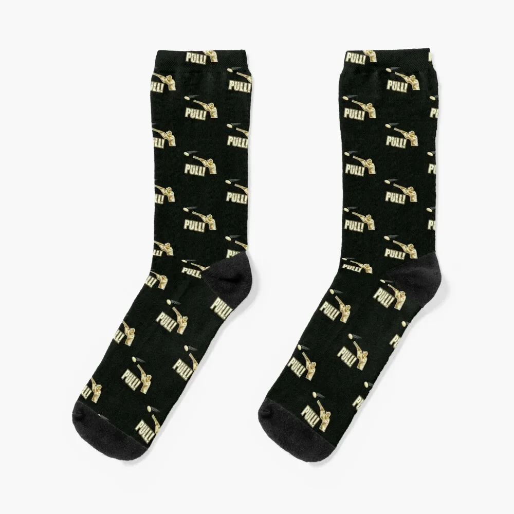 Skeet Clay Shooting Pigeon Trap Bird Hunters Pull! Calzini Luxe Hip Hop Calzini Donna Uomo